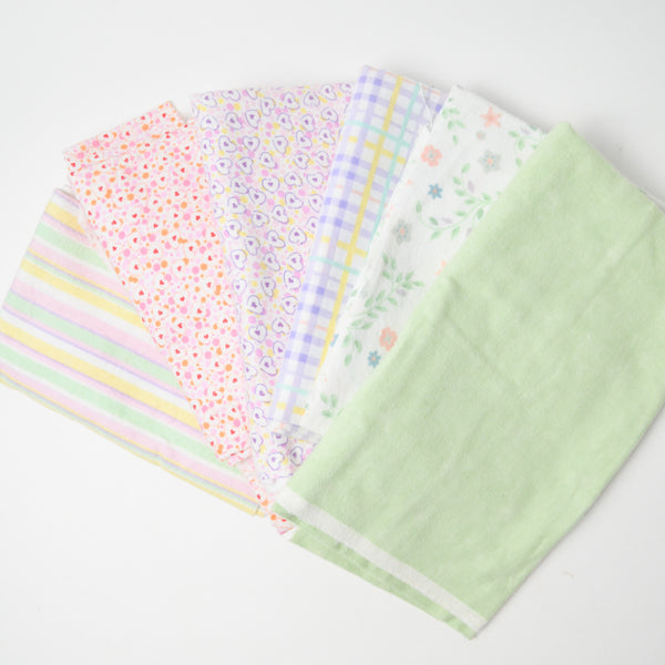 Pastel Flannel Fabric Bundle