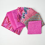 Teal + Magenta Quilting Weight Woven Fabric Bundle