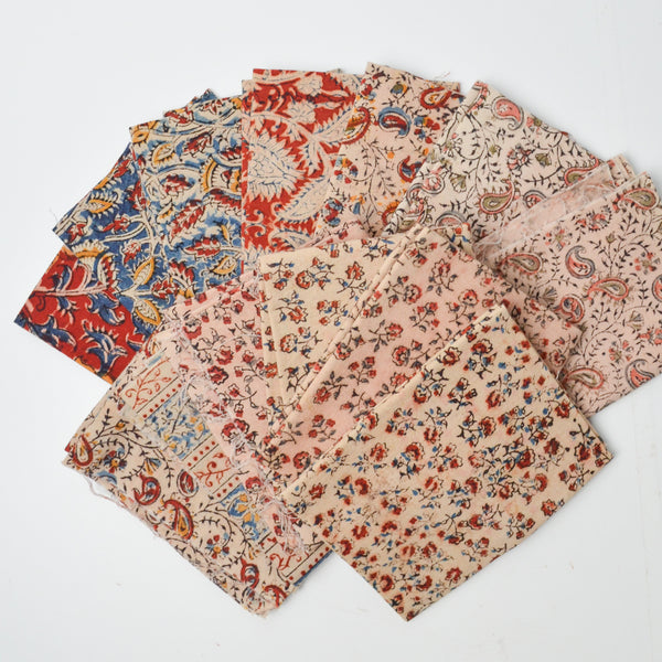 Block Print Pattern Quilting Cotton Bundle