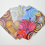Colorful Seashell Print Quilting Cotton Bundle