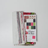 Benartex A Festival of Roses Layer Cake Fabric Bundle - 10" x 10" Pieces