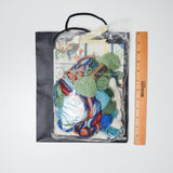 Millena Designs Shaker Peacock Patchwork Printed Canvas Needlepoint Tapestry Kit