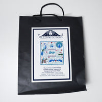 Millena Designs Shaker Peacock Patchwork Printed Canvas Needlepoint Tapestry Kit