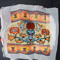 Turkish Rug MFA Boston Needlepoint Kit - Started