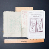Crewel Embroidery Eyeglass Case Kit