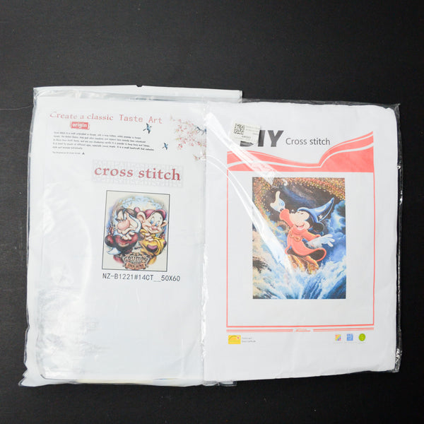Disney Cross Stitch Kit Bundle - 2 Kits