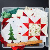 Piece O Cake Christmas Pattern Booklet with Applique Christmas Trees + Ohio Star Blocks