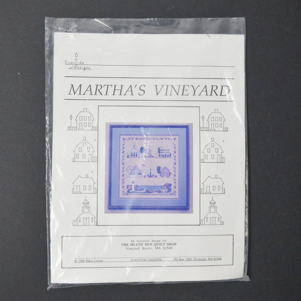 Eventide Designs Martha's Vineyard Counted Cross Stitch Kit