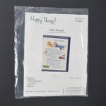 Happy Things Test Prayer Counted Cross Stitch Kit