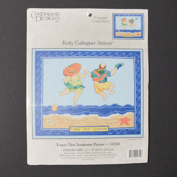 Candamar Designs Empty Nest Syndrome Counted Cross Stitch Kit