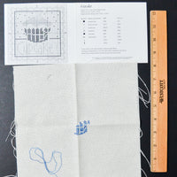 Lizzie Kate Cupcake Embroidery Kit - No Floss