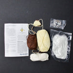 Hardicraft Banana Keychain Crochet Kit - Started, Instructions in Spanish