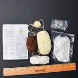 Hardicraft Banana Keychain Crochet Kit - Started, Instructions in Spanish