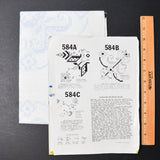 Kugel Vogart Quilt Blocks for Hand Quilting Kit No. 584B