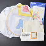 Bucilla Special Edition Littlest Pet Shop Stamped Cross Stitch Quilt Top + Candlewicking Pillow Kit