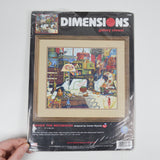 Dimensions Maggie the Messmaker Gallery Crewel Kit - 16" x 14"