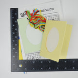 Parrot + Giraffe Counted Cross Stitch Cards Kits