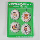 Columbia-Minerva Christmas Toy Ornaments Counted Cross Stitch Kit