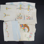 Floral Embroidered Linens Bundle