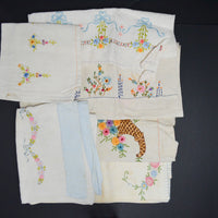 Floral Embroidered Linens Bundle