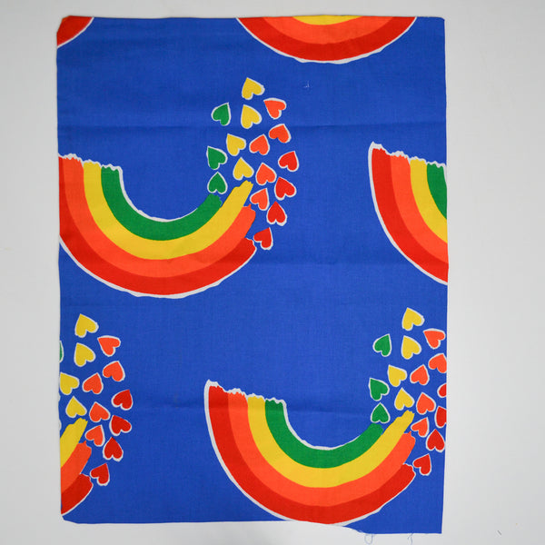 Rainbow Unfinished Pillow or Pillowcase - 14" x 19"