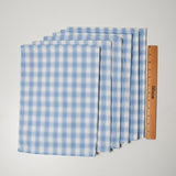 Blue Plaid Dunroven House Cotton Tea Towels - Set of 4
