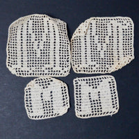 "M" Linens - Set of 4