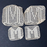 "M" Linens - Set of 4