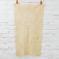 Tan Lace Runner - 18" x 32"