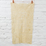 Tan Lace Runner - 18" x 32"