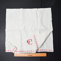 C Handkerchief - 19" x 36"