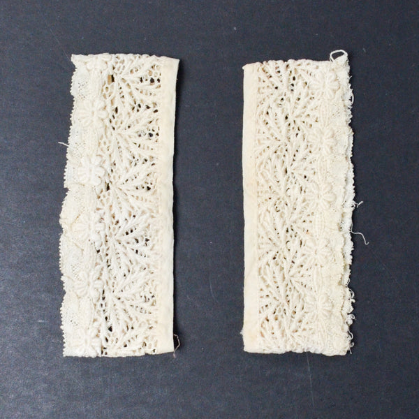 Off-White Lace Shirt Cuffs