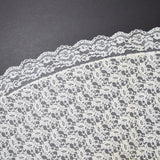 Off-White Lace Round Tablecloth - 82" x 82"