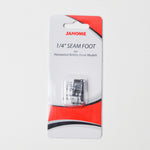Janome 1/4" Seam Foot for Horizontal Rotary Hook Models