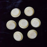 Vegetable Ivory Buttons - Set of 7
