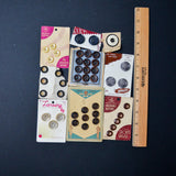 Vintage Neutral Button Card Bundle