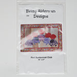 Betty Alderman Designs 088 Red Sunbonnet Club Quilting Pattern Default Title