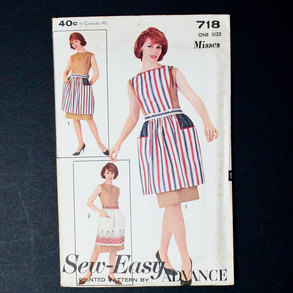 Sew-Easy 718 Apron Sewing Pattern
