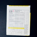 McCall's 2118 Cape + Pants Sewing Pattern - Size 16