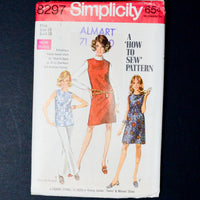 Simplicity 8297 Dress or Overblouse + Jumper Sewing Pattern - Size 16