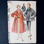 Simplicity 8449 Coat + Topper Sewing Pattern - Size 18