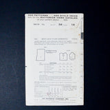 Butterick 9476 Jacket + Skirt Sewing Pattern - Size 14