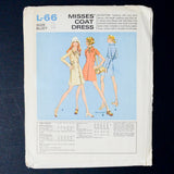 McCall's Sewing Pattern Designed Exclusively for Lipton Soup Mixes, L-66 Coat Dress Sewing Pattern - Size 12