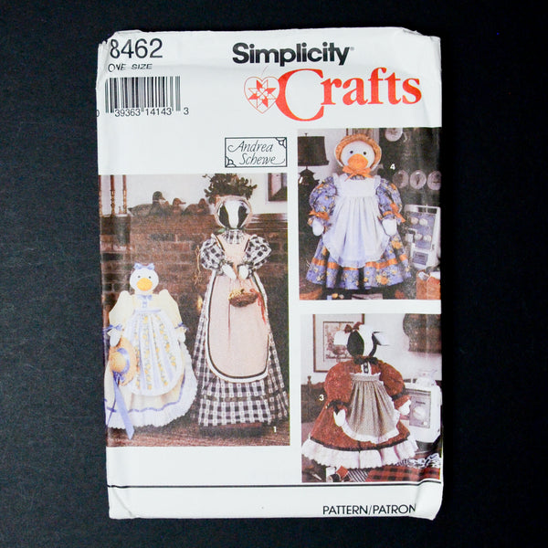 Simplicity Crafts 8462 Cow + Duck Covers for Vacuums and Sewing Machines Sewing Pattern