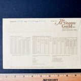 The Artisan's Guild Hot Iron Transfer Pattern No. 0712