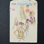 Simplicity 8143 Vest Sewing Pattern - Size 15