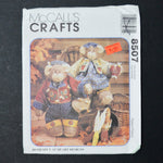 McCall's Crafts 8507 Honey Bee Mine Bears Sewing Pattern