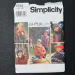 Simplicity 9781 Child's Accessories Sewing Pattern - Size A (S-L)