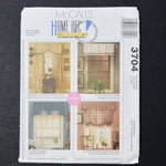 Simplicity 3704 Valance Sewing Pattern