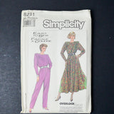 Simplicity 8281 Misses' Dress and Jumpsuit Sewing Pattern - Size H (6, 8, 10)
